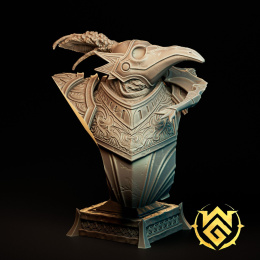 Crow Knight - Bust